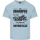 Some Grandpas Funny Biker Motorbike Bike Kids T-Shirt Childrens Light Blue