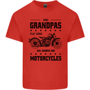 Some Grandpas Funny Biker Motorbike Bike Kids T-Shirt Childrens Red