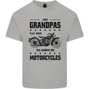 Some Grandpas Funny Biker Motorbike Bike Kids T-Shirt Childrens Sports Grey