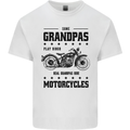 Some Grandpas Funny Biker Motorbike Bike Kids T-Shirt Childrens White