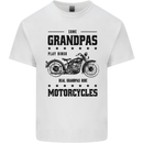 Some Grandpas Funny Biker Motorbike Bike Kids T-Shirt Childrens White