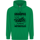 Some Grandpas Funny Biker Motorbike Bike Mens 80% Cotton Hoodie Irish Green