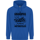 Some Grandpas Funny Biker Motorbike Bike Mens 80% Cotton Hoodie Royal Blue