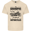 Some Grandpas Funny Biker Motorbike Bike Mens Cotton T-Shirt Tee Top Natural