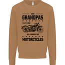 Some Grandpas Funny Biker Motorbike Bike Mens Sweatshirt Jumper Caramel Latte