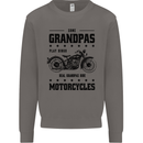Some Grandpas Funny Biker Motorbike Bike Mens Sweatshirt Jumper Charcoal