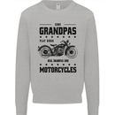 Some Grandpas Funny Biker Motorbike Bike Mens Sweatshirt Jumper Sports Grey
