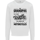 Some Grandpas Funny Biker Motorbike Bike Mens Sweatshirt Jumper White