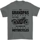 Some Grandpas Funny Biker Motorbike Bike Mens T-Shirt 100% Cotton Charcoal
