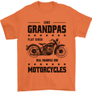 Some Grandpas Funny Biker Motorbike Bike Mens T-Shirt 100% Cotton Orange