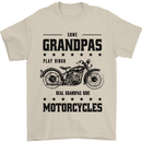 Some Grandpas Funny Biker Motorbike Bike Mens T-Shirt 100% Cotton Sand
