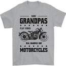 Some Grandpas Funny Biker Motorbike Bike Mens T-Shirt 100% Cotton Sports Grey
