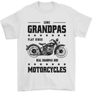 Some Grandpas Funny Biker Motorbike Bike Mens T-Shirt 100% Cotton White