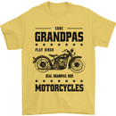 Some Grandpas Funny Biker Motorbike Bike Mens T-Shirt 100% Cotton Yellow