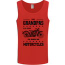 Some Grandpas Funny Biker Motorbike Bike Mens Vest Tank Top Red