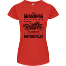 Some Grandpas Funny Biker Motorbike Bike Womens Petite Cut T-Shirt Red