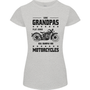 Some Grandpas Funny Biker Motorbike Bike Womens Petite Cut T-Shirt Sports Grey