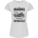 Some Grandpas Funny Biker Motorbike Bike Womens Petite Cut T-Shirt White