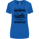 Some Grandpas Funny Biker Motorbike Bike Womens Wider Cut T-Shirt Royal Blue
