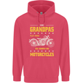 Some Grandpas Funny Biker Motorcycle Bike Childrens Kids Hoodie Heliconia