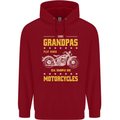 Some Grandpas Funny Biker Motorcycle Bike Childrens Kids Hoodie Red