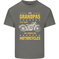 Some Grandpas Funny Biker Motorcycle Bike Kids T-Shirt Childrens Charcoal