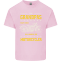 Some Grandpas Funny Biker Motorcycle Bike Kids T-Shirt Childrens Light Pink