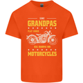 Some Grandpas Funny Biker Motorcycle Bike Kids T-Shirt Childrens Orange