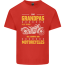Some Grandpas Funny Biker Motorcycle Bike Kids T-Shirt Childrens Red