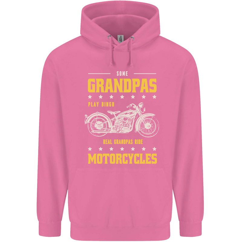 Some Grandpas Funny Biker Motorcycle Bike Mens 80% Cotton Hoodie Azelea