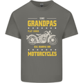 Some Grandpas Funny Biker Motorcycle Bike Mens Cotton T-Shirt Tee Top Charcoal