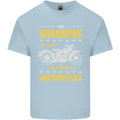 Some Grandpas Funny Biker Motorcycle Bike Mens Cotton T-Shirt Tee Top Light Blue
