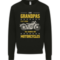Some Grandpas Funny Biker Motorcycle Bike Mens Sweatshirt Jumper Black