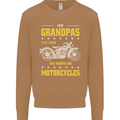Some Grandpas Funny Biker Motorcycle Bike Mens Sweatshirt Jumper Caramel Latte