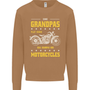 Some Grandpas Funny Biker Motorcycle Bike Mens Sweatshirt Jumper Caramel Latte