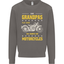 Some Grandpas Funny Biker Motorcycle Bike Mens Sweatshirt Jumper Charcoal