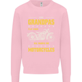 Some Grandpas Funny Biker Motorcycle Bike Mens Sweatshirt Jumper Light Pink
