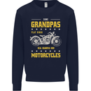 Some Grandpas Funny Biker Motorcycle Bike Mens Sweatshirt Jumper Navy Blue