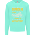 Some Grandpas Funny Biker Motorcycle Bike Mens Sweatshirt Jumper Peppermint