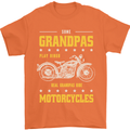 Some Grandpas Funny Biker Motorcycle Bike Mens T-Shirt 100% Cotton Orange