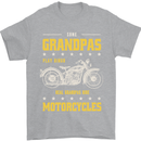 Some Grandpas Funny Biker Motorcycle Bike Mens T-Shirt 100% Cotton Sports Grey