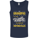 Some Grandpas Funny Biker Motorcycle Bike Mens Vest Tank Top Navy Blue