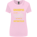 Some Grandpas Funny Biker Motorcycle Bike Womens Wider Cut T-Shirt Light Pink