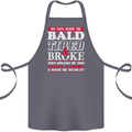 Son Made Me Bald Tired & Broke Father's Day Cotton Apron 100% Organic Steel