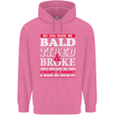 Son Made Me Bald Tired & Broke Father's Day Mens 80% Cotton Hoodie Azelea