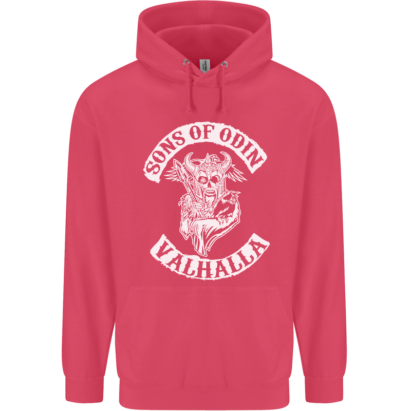 Son of Odin Valhalla Viking Norse Mythology Childrens Kids Hoodie Heliconia