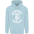 Son of Odin Valhalla Viking Norse Mythology Childrens Kids Hoodie Light Blue