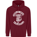 Son of Odin Valhalla Viking Norse Mythology Childrens Kids Hoodie Maroon