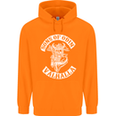 Son of Odin Valhalla Viking Norse Mythology Childrens Kids Hoodie Orange
