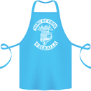Son of Odin Valhalla Viking Norse Mythology Cotton Apron 100% Organic Turquoise